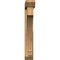 Ekena Millwork Imperial Slat Rough Sawn Bracket w/ Offset Brace, Western Red Cedar, 6"W x 32"D x 40"H BKT0604X32X40IMP06RWR - alternate 4